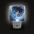 thumbnail image 3 of Astronaut Plant Cloud Night Light 2 Pack LED Nightlight Plug into Wall Dusk to Dawn Sensor Soft White, 3 of 7