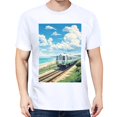 thumbnail image 3 of Basic Oversize Tees For WomenHeaven Loose Boyfriend Shirts Casual Blouse round neck, 3 of 5