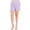 HEATHER LAVENDER, variant on Women's Plus Size Lightweight Elastic High Waist Basic Solid Pants Shorts