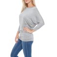 thumbnail image 3 of Women's Banded Dolman Top, 3 of 3