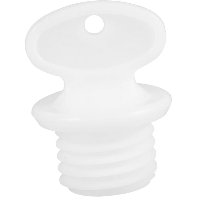 Tapones de repuesto para sellar bolsas de agua caliente, a prueba de fugas. (Blanco)