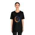 thumbnail image 2 of Unisex Total Solar Eclipse T-shirt, Boho Sun Moon, Cool Design & Graphic, 2 of 4