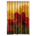 thumbnail image 1 of EREHome Flowers Waterproof Shower Curtain Bathroom Decor Sets with Hooks 48x72 Inches, 1 of 4