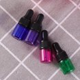thumbnail image 3 of EeaseCA 15pcs 2ml Essential Oil Glass Bottle Empty Lotion Perfume Sample Vials With Glass Eye Dropper (Black Cap) - Random Bottle Color, 3 of 7