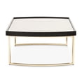 thumbnail image 4 of MICHAEL AMINI Lisbon Engineered Wood Cocktail Table in Silken Matte Black, 4 of 10