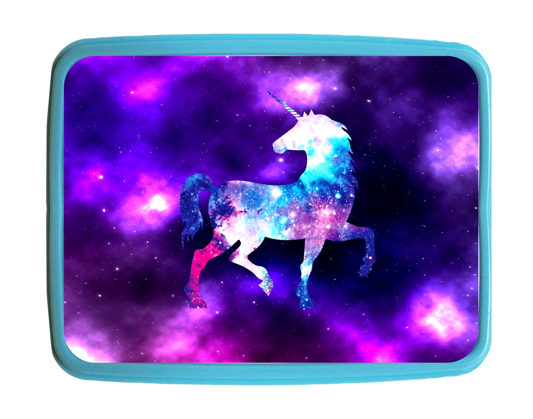 Bento Box Unicorn Galactic Kids Bento Lunch Box with 3 Compartment Food