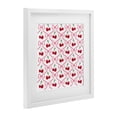 thumbnail image 3 of Stupell Industries Cute Cherries & Bows Pattern White Framed Print Under Glass design by Lucille Price, 16 x 16, 3 of 10
