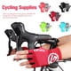 thumbnail image 4 of Greeniant 1 par de medio guantes de senderismo auxiliar dulce regalo transpirable de cuero PU ajustable ciclismo mitones equipo deportivo suministros de Ciclismo Negro S Greeniant OD027272-20, 4 of 6