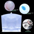thumbnail image 2 of HUHKOUAE 275 Gallon Water Tank Waterproof Lined Bag IBC Tote Cover Bottom drain port size 75mm(3inch), 2 of 7