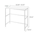 thumbnail image 7 of Yamazaki Home Expandable Suitcase Rack, White, Steel, Expandable, 7 of 7