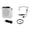 White, variant on Individual Speech Voice Amplifier with Wire Mic, Display Screen, Portable PA Speaker for Meetings and Training