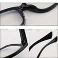 thumbnail image 5 of 2 Pairs of Anti-blue Light Square Reading Glasses 1.00 Bling Presbyopic Glasses Spring Hinge Readers +1.0 for Women, 5 of 5