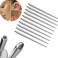 thumbnail image 2 of Professional Grade Body Piercing Insertion Tools For Flat Back Jewelry 16G 18G Stainless Steel Piercing Equipment, 2 of 8