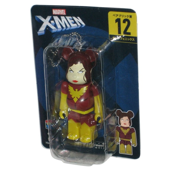 Marvel X-Men Dark Phoenix Medicom Toys Bearbrick Figure Keychain #12