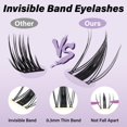 thumbnail image 2 of Extensión de pestañas Eyelash Clusters B&Waugen Fairy Lash, 144 unidades, 2 of 7