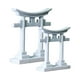 thumbnail image 4 of 2x2x Acuario Torii Imitación Piedra Puerta Torii Cueva Escondite Puerta Torii Japonesa, 4 of 8