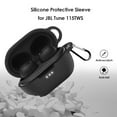 thumbnail image 3 of Bluetooth Earphone Case for JBL Tune 115TWS Headphones Charging Box Earbud Cover (Red), 3 of 7