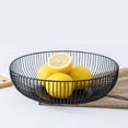 thumbnail image 4 of Frutas, cesta de alambre, cuenco de hierro, plato para aperitivos, cesta de almacenamiento de verduras, decoración de mesa de comedor, 4 of 8