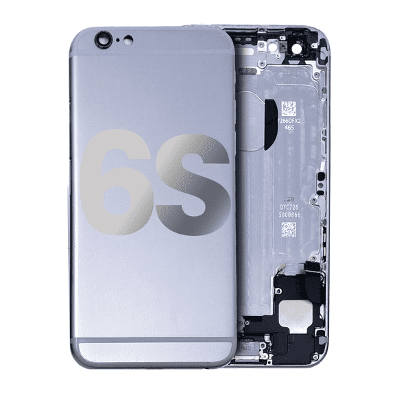 Replacement Back Housing Compatible For iPhone 6 Plus (Generic) (Space Gray)