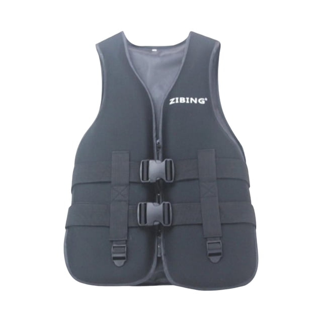 Chaleco a ajustable para hombres y mujeres, chaleco para pesca, kayak, buceo Negro M Zulema Chaleco salvavidas