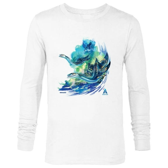 Avatar: The Way of Water Underwater Ilu Trio - Long Sleeve T-Shirt for Men - Customized-White