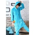 thumbnail image 1 of Pijama de una pieza con capucha para adultos, disfraz de Elmo, Elmo, Barrio Sésamo, monstruo de las galletas azules, rojo, Cosplay, 1 of 4