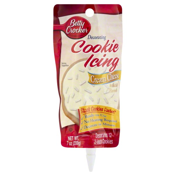 Cream Cheese Betty Crocker Cookie Icing 7oz Pouch