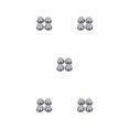 thumbnail image 2 of Tuercas de rueda ligeras Vogacara 4 unids/pack tapacubos accesorio de juguete Type2 NO2, 2 of 4
