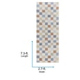 thumbnail image 2 of Livabliss Washable Rugs for Living Room, 3x7 Lillian Modern Oatmeal Runner Area Rug, Bedroom Dining Room Home Decor Stain Resistant Carpet (2'7" x 7'3" Runner), 2 of 7