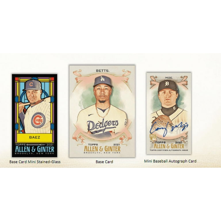 2021 Topps Allen & Ginter MLB Baseball Trading Cards Blaster Box