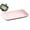 Pink, variant on WNFJR Square Plastic Food Tray for Snacks, Fruits, and Meals - Large Capacity Durable Serving Plate for Hot Pot, BBQ, and Parties