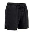 thumbnail image 5 of Gym Shorts Men Summer Elastic Waist Slim Fit Moisture Wicking Lightweight Athletic Workout Shorts with Pockets, 5 of 9