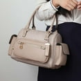 thumbnail image 3 of MKF Collection Thalia Satchel Bag, Vegan Leather Shoulder Bag Handbag Purse by Mia K, 3 of 7