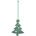 thumbnail image 3 of Northlight Wooden Cut Out Christmas Tree Ornament - 4.75" Teal Green, 3 of 7