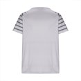 thumbnail image 5 of Camiseta informal holgada y versátil con cuello en V y estampado fresco para mujer OAVQHLG3B Store  lin121212, 5 of 5