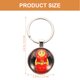 thumbnail image 2 of 4pcs llave de muñeca rusa llaves de metal Matryoshka Dolls Keyrings Keychain colgante, 2 of 7