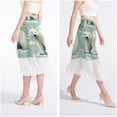 thumbnail image 4 of Polar Bear Stylish Chiffon Beach Skirt for Women - for a Day at the Beach, 4 of 6