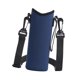 thumbnail image 4 of Bolsa portabotellas con funda protectora, accesorios para vasos, soporte para botellas agua para viajes, senderismo, camping, ciclismo y gimnasio. Azul marino, 4 of 8
