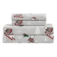 thumbnail image 5 of Truly Soft Polar Bears Flannel 4-Piece Queen Sheet Set in Multiple, Cotton , Adult, All Season, OEKO-TEX Certified, 5 of 5