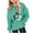 Mint Green kids tops, variant on ABPWLY Girls Clothes Sweatshirt Top for Kids Valentines Day Hoodies Teens Loose Pocket Hooded Tops Casual Heart Print Long Sleeve Tops Girls Tops(Size:110)