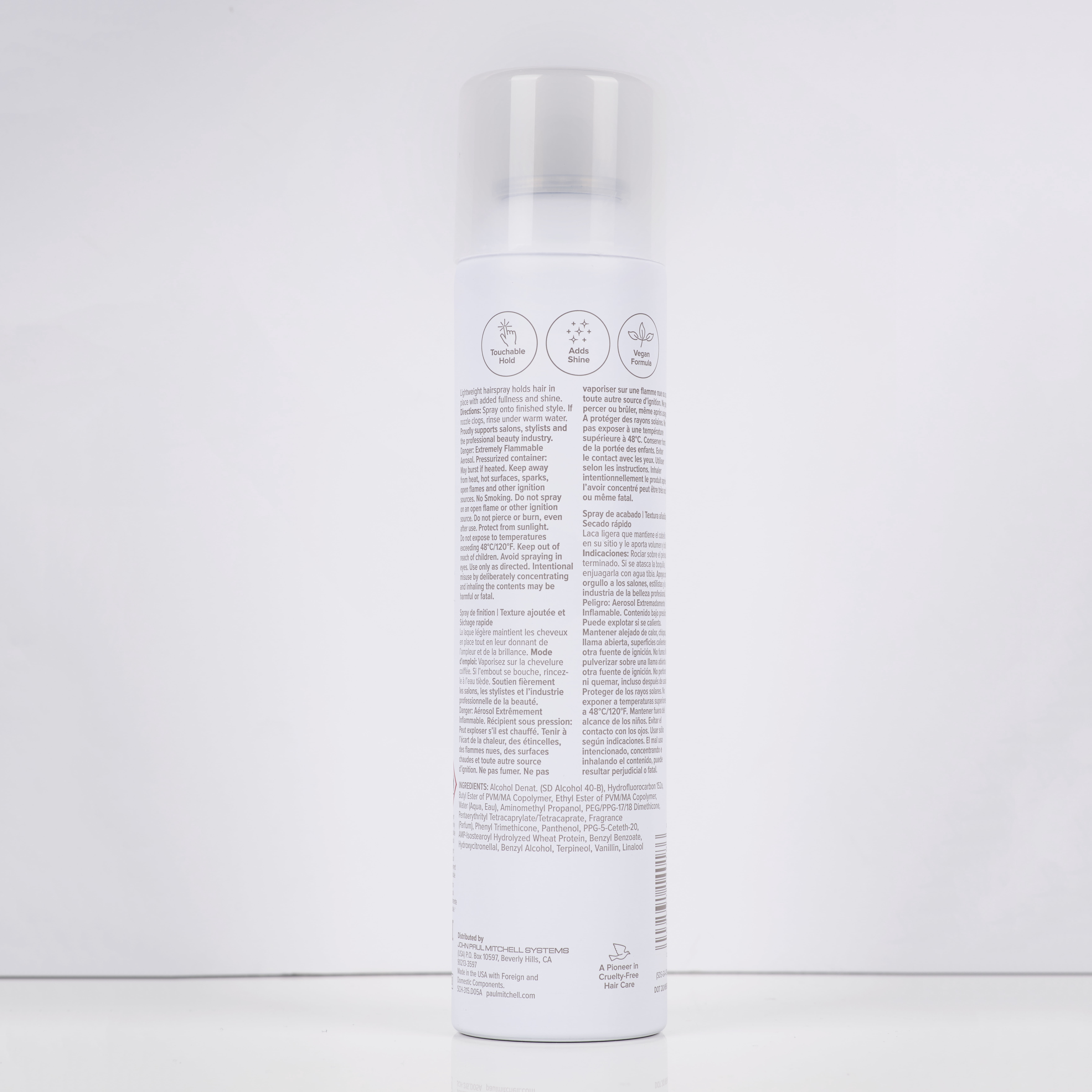 Paul Mitchell, Super Clean Hairspray, Fast Drying, Flexible Hold