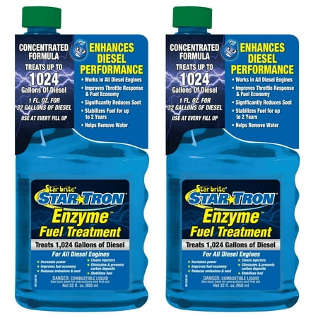 2-Pack Star Tron Enzyme Fuel Treatment Super Concentrated Diesel Formula