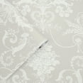 thumbnail image 3 of Laura Ashley Josette White and Dove Grey Wallpaper, 3 of 3