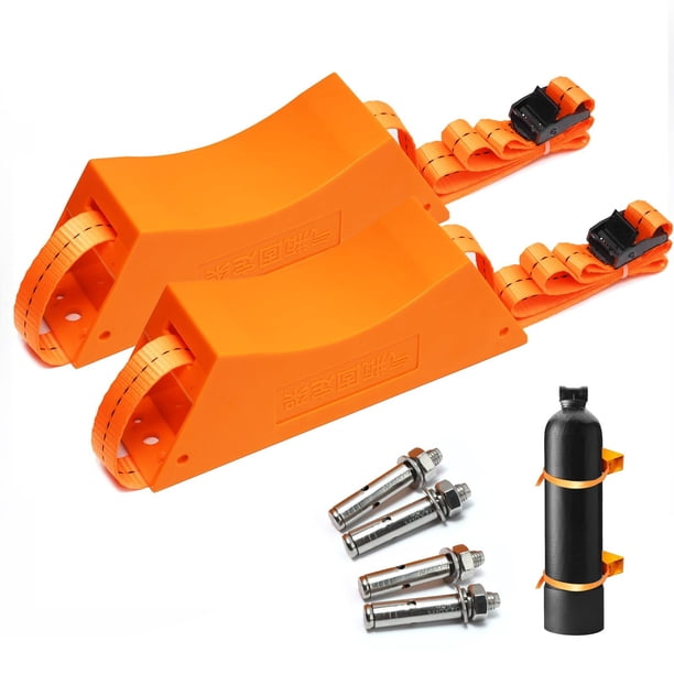 Soporte cilíndrico de pared YUFANYA Heavy Duty, paquete de 2