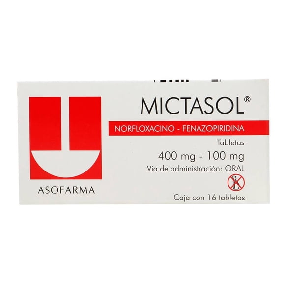 Mictasol 400 mg-100 mg, 16 tabletas