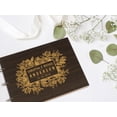 thumbnail image 5 of Darling Souvenir Personalized Engraved Laser Cut Wedding Guest Book Wooden Cover Sign-in Book Registry Guestbook Scrapbook-1H, 5 of 7