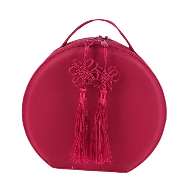 Estuche de aceite esencial, bolsa de almacenamiento de esmalte de uñas, bolsa organizadora resistente a impactos, caja de 36 compartimentos a prueba Rojo