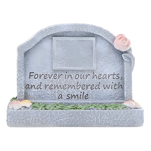 SELIVO Pet Memorial Stone for Loss Dog or Cat,Dog Passing Away Bereavement Sympathy Gifts,Pet Grave Markers with Paw Prints Funerary Headstones Outdoor Garden