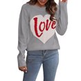 thumbnail image 1 of Gibobby Suéter casual mujer, Suéter Ligero de Cuello Redondo Suéter para Mujer, para otoño e invierno(D,XG), 1 of 5