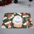 thumbnail image 2 of EREHome Noël Mignon Cochon Set de Support de Plaque de Set de 4, Tapis de Table Protecteur 12x18 Pouces, 2 of 5